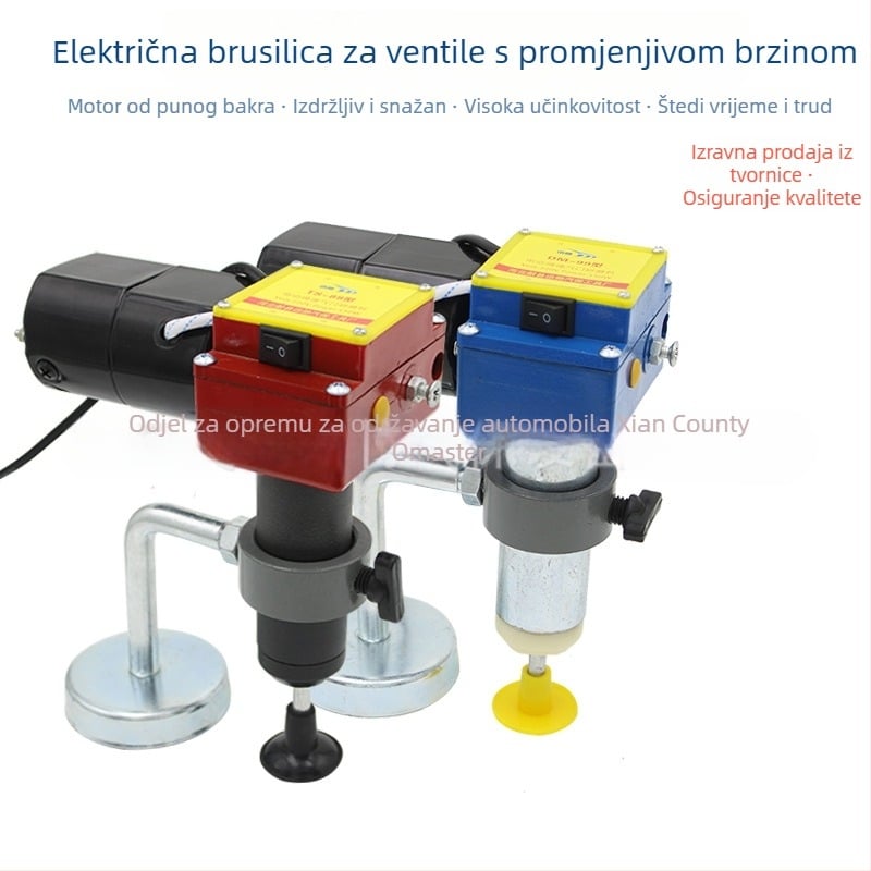 Električna mašina za brušenje automobilskih ventila
