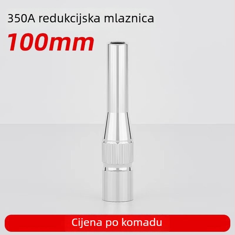 Smanjujuća mlaznica za MIG pištolj, 350A, 70 mm konusna, produžena vodljiva mlaznica