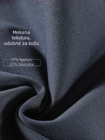 Ženske capri joga hlače Sharkskin, uske elastične legging trenirke za fitness i biciklizam