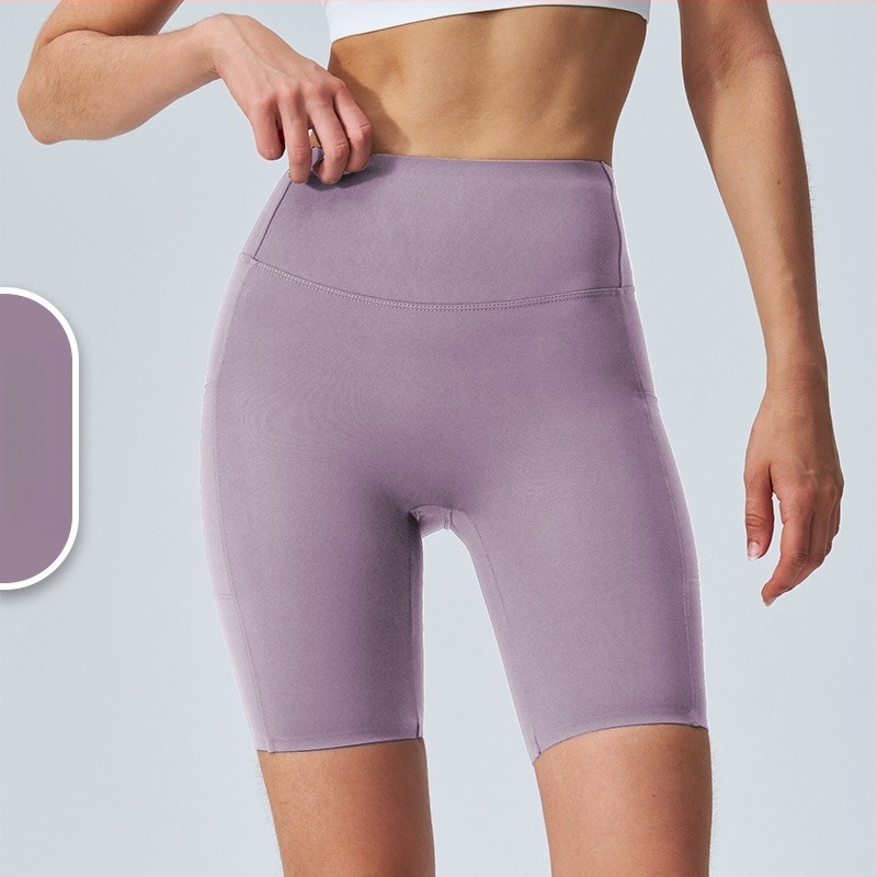 Ženske capri joga hlače Sharkskin, uske elastične legging trenirke za fitness i biciklizam