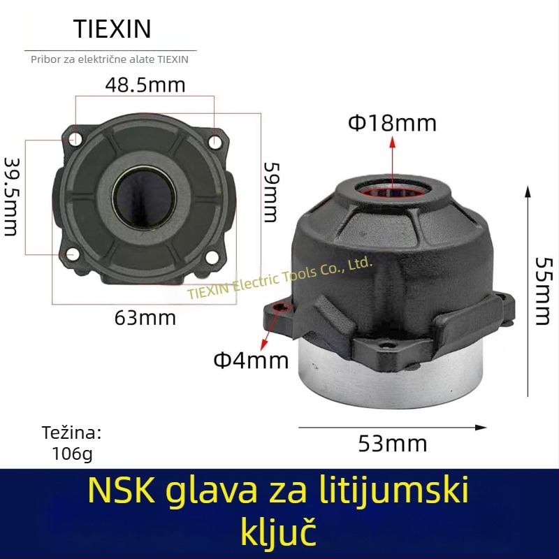 Kewaithong električni ključ, litij baterijska bušilica, udarni ključ, litij baterijska kutna brusilica