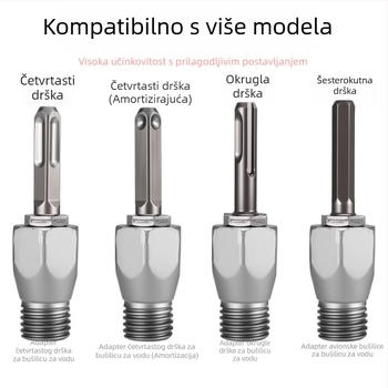 Adapter kut za bušilicu – spojnik za bušenje zida, produžena konverzijska glava