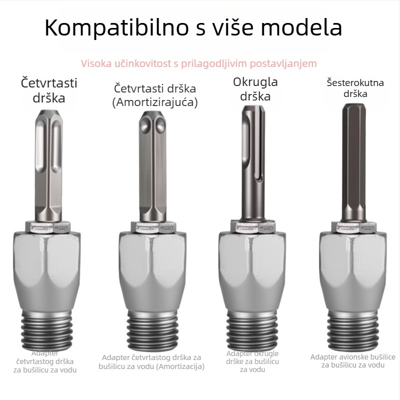Adapter kut za bušilicu – spojnik za bušenje zida, produžena konverzijska glava