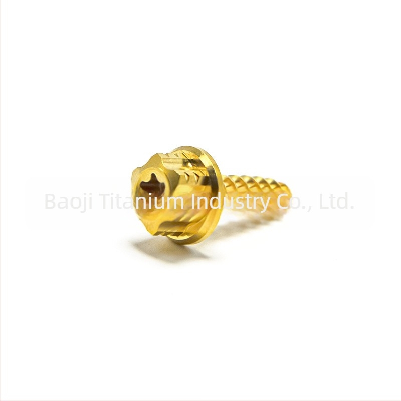 TMJ titanijeva legura samorezni vijci za metalnu ploču, M5×15/20/25 mm, TC4, modifikacije motocikla