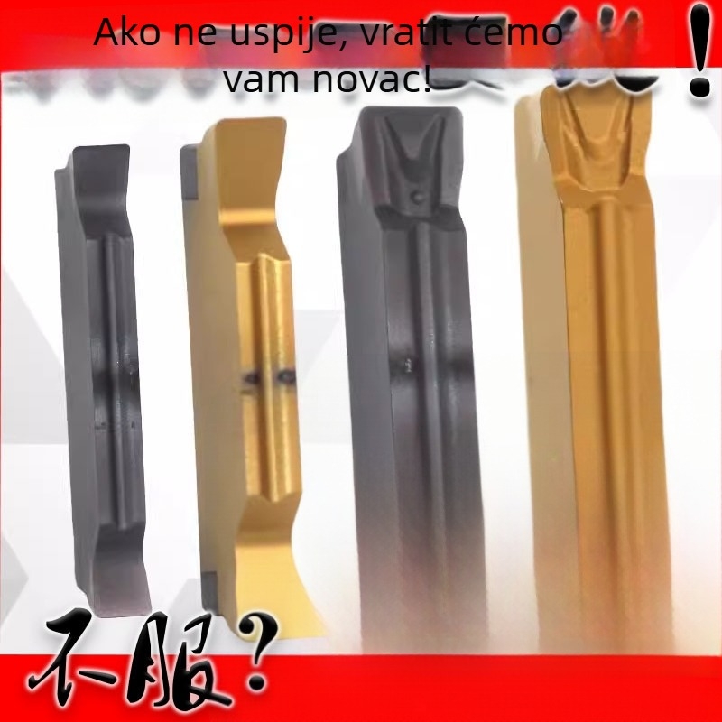 CNC ulošci za kanale MGGN200/300/400, MGMN500-T/600 – fino brušeni rezni alati