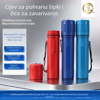 85 cm cijev za pohranu elektroda za zavarivanje — vodootporna, izdržljiva posuda za skladištenje materijala za zavarivanje