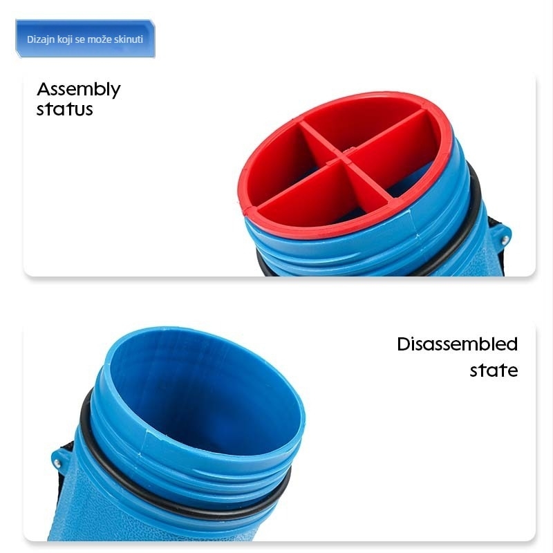 85 cm cijev za pohranu elektroda za zavarivanje — vodootporna, izdržljiva posuda za skladištenje materijala za zavarivanje