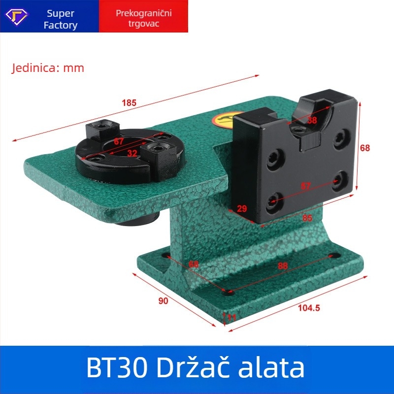 Zaključavajući držač noža za CNC stroj za rezanje ISO30, graviranje drva