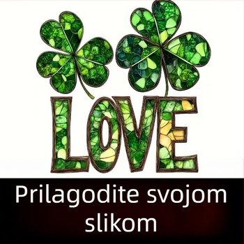 2D akrilne uskrsne ukrase za vrt, viseće, prilagodljive