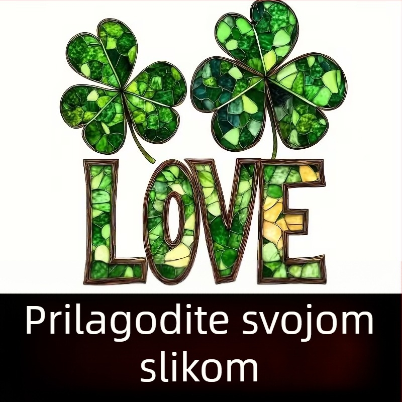 2D akrilne uskrsne ukrase za vrt, viseće, prilagodljive