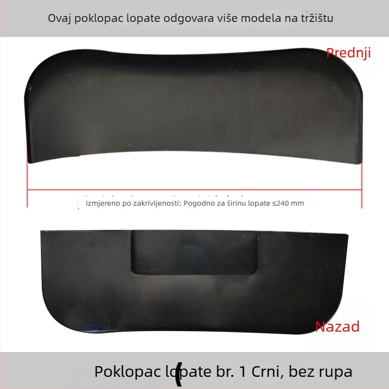 Pribor za stroj za demontažu guma: velika zaštitna navlaka za demontažni alat