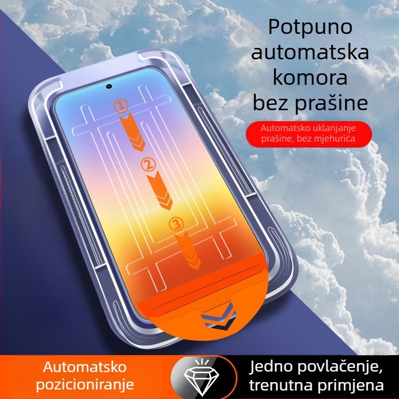 Senada Zaštitno staklo za Huawei P90 Pro Max — potpuno zaslon, HD jasnoća, zaštita privatnosti, anti-prstni otisci, otporno na padove
