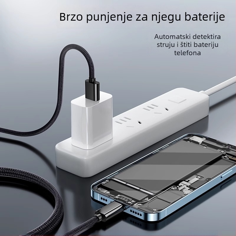 USB-C kabel za brzo punjenje duljine 3 metra za Apple iPhone 11/12/13/14