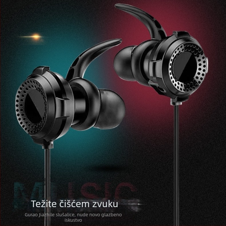 Kabelske in-ear gaming slušalice, 3,5 mm, za mobitel i PC
