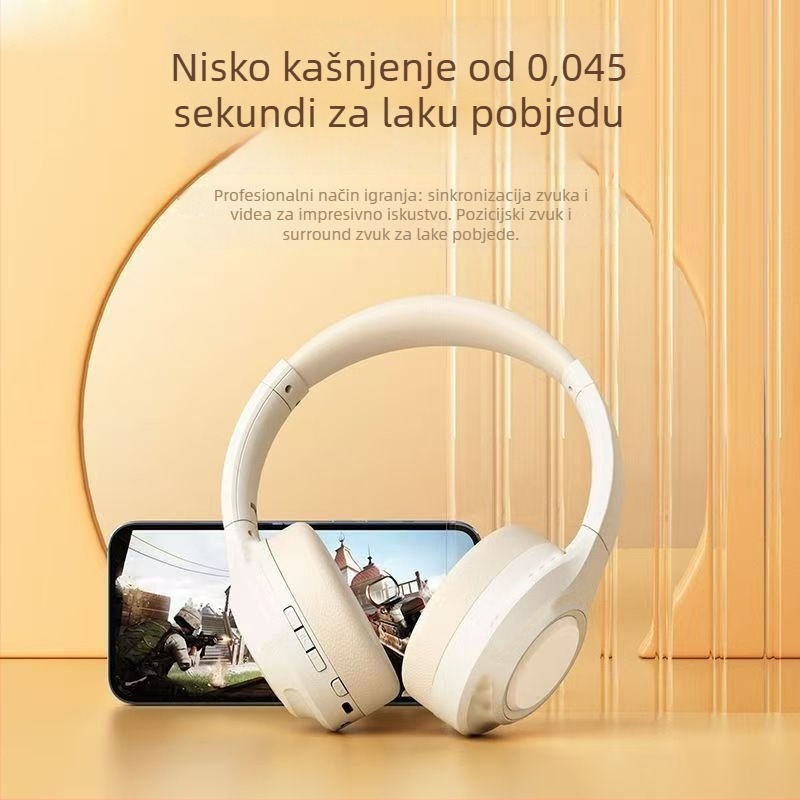 LKF King Pro 2.0 bežične gaming slušalice s aktivnim uklanjanjem šuma i dugom autonomijom baterije
