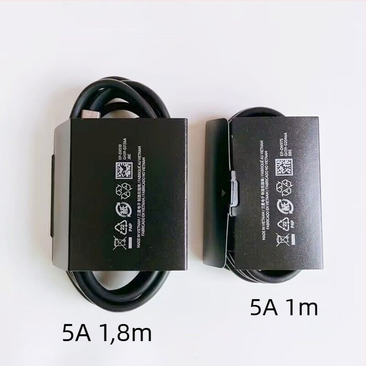 Samsung 45W USB-C kabel za brzo punjenje za S24 Ultra, S25 i S22, dvostruki Type-C, 5A, duljina 1–2 m