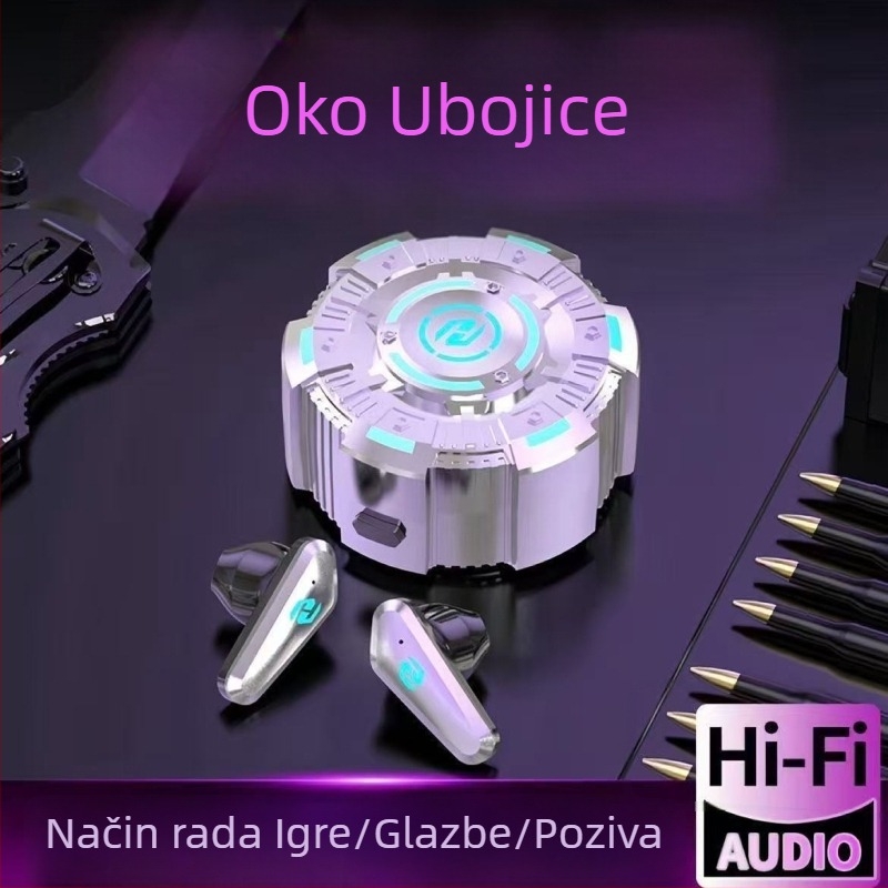 Pro18 bežične gaming Bluetooth slušalice s niskom latencijom, redukcijom šuma i elegantnim dizajnom