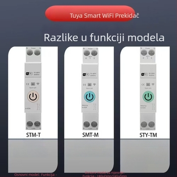 Pametni Wi-Fi prekidač s daljinskim vremenskim programiranjem