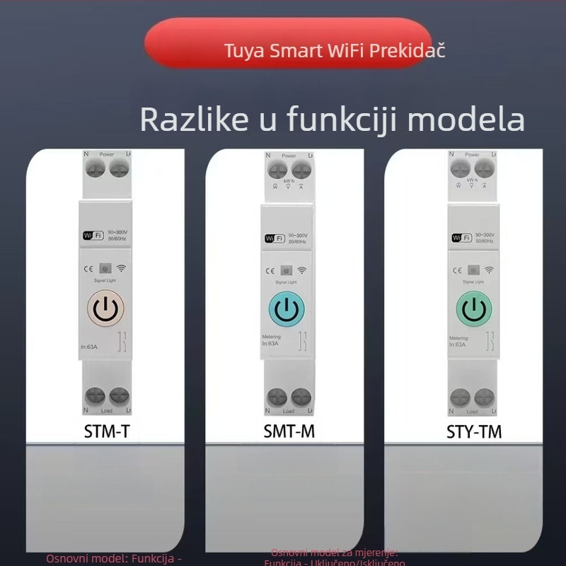 Pametni Wi-Fi prekidač s daljinskim vremenskim programiranjem