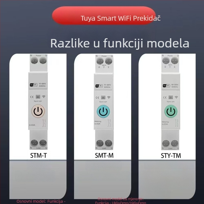 Pametni Wi-Fi prekidač s daljinskim vremenskim programiranjem
