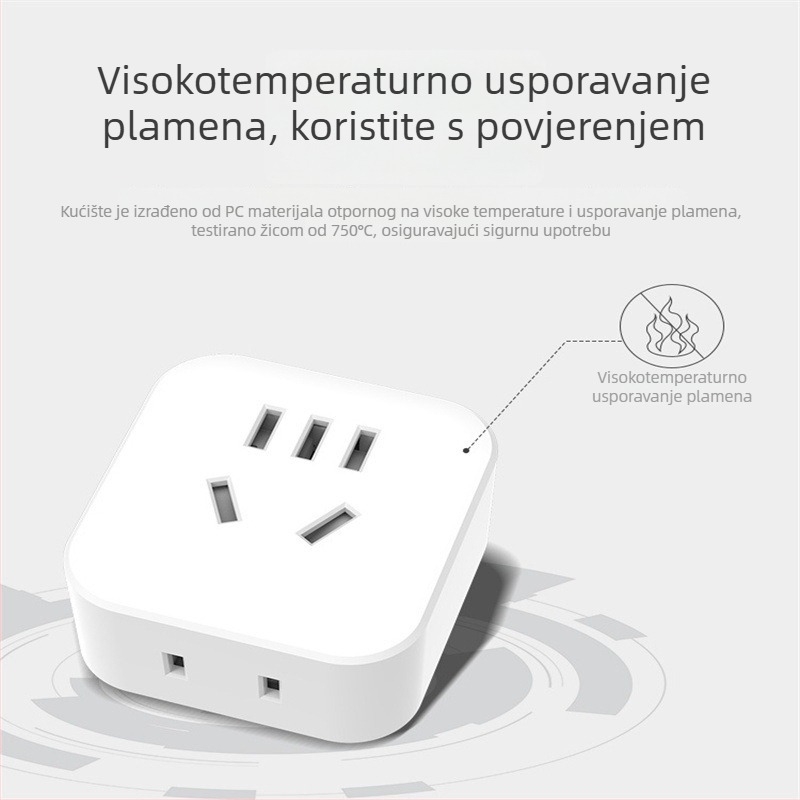Adapter britanskog standarda za kućni višestruki utičnik, 1 na 2 utičnice, britanski utikač konverter, putna utičnica za Hong Kong i Makao