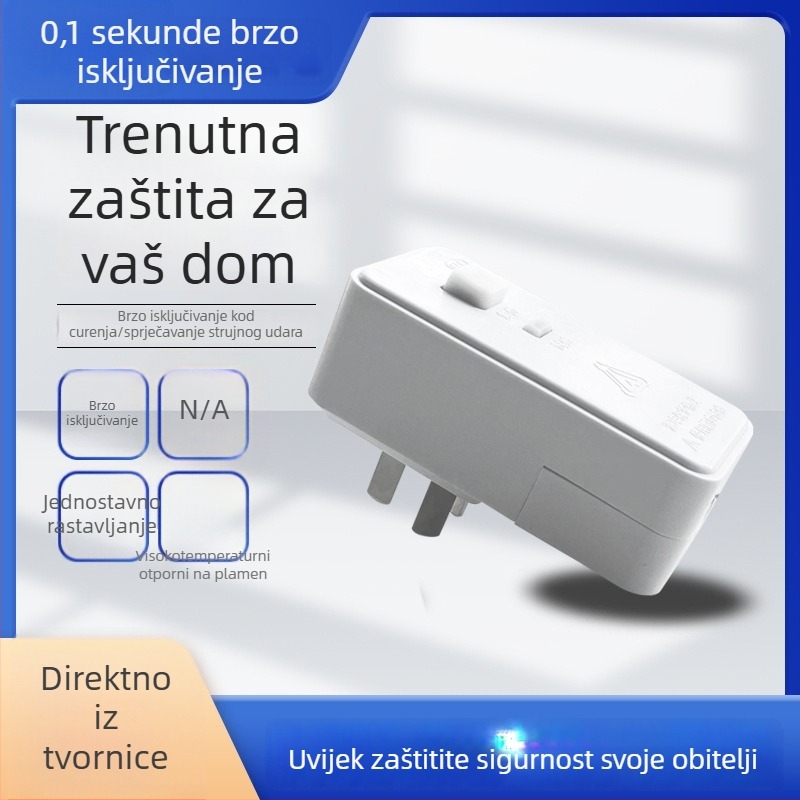 Priključak s zaštitom od curenja za solarni bojler i električnu slavinu za toplu vodu, kućanski aparat, 10A/16A