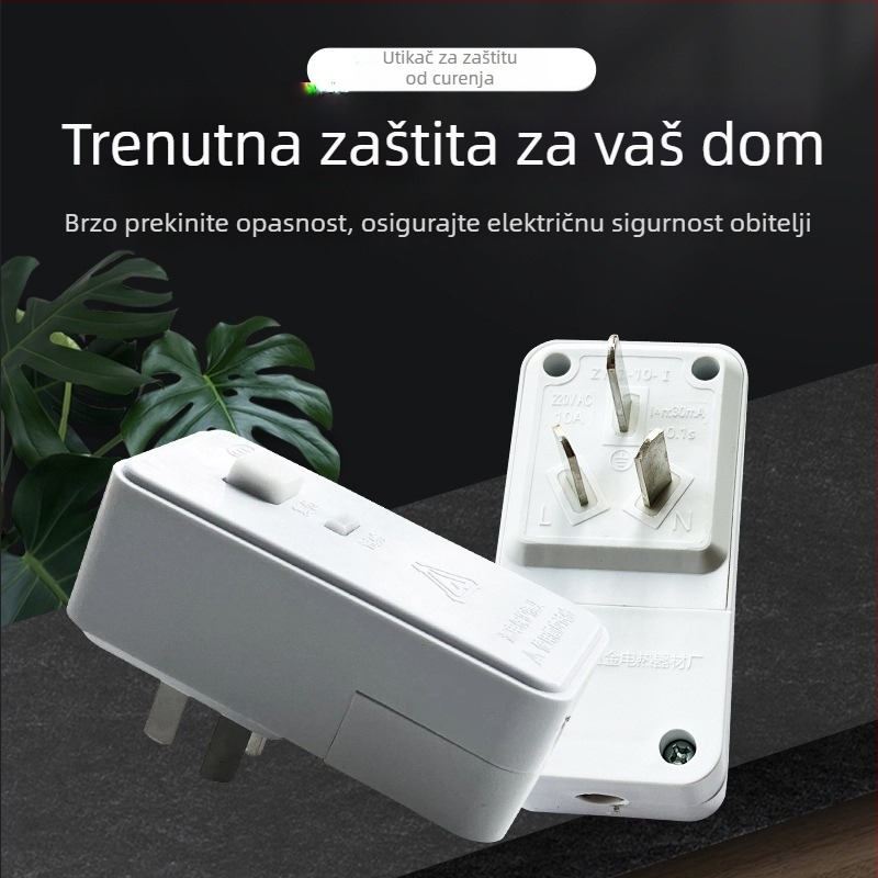 Priključak s zaštitom od curenja za solarni bojler i električnu slavinu za toplu vodu, kućanski aparat, 10A/16A