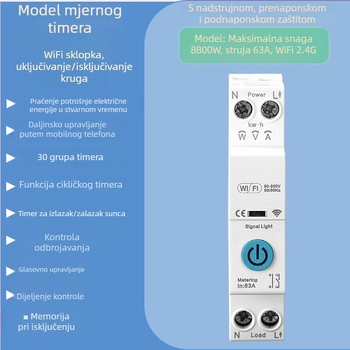 Pametni Wi‑Fi prekidač s daljinskim upravljanjem i tajmerom