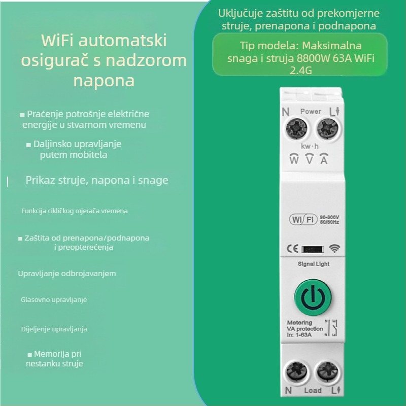 Pametni Wi‑Fi prekidač s daljinskim upravljanjem i tajmerom