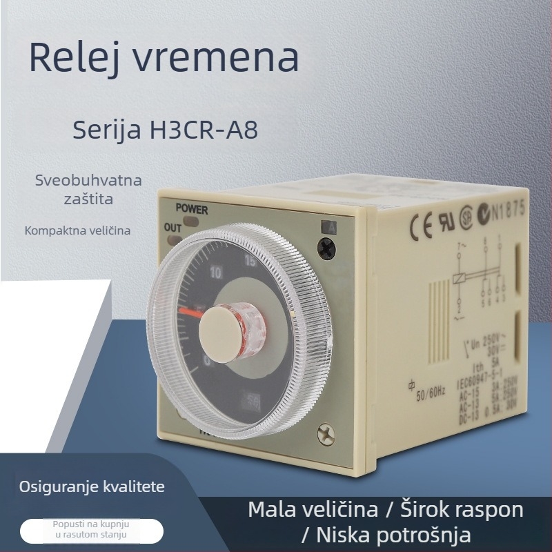 Vremensko rele H3CR-A8 H3BA-8 H3BA-8H H3CR-A