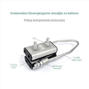 JNS serija sklopki za kabelske snopove, izolirana, visoka vodljivost, četiri jezgre