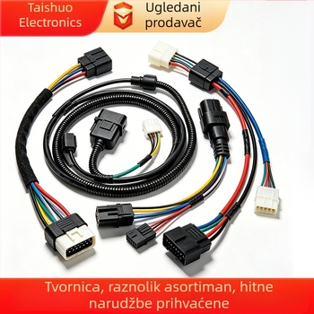 Prilagođeni kabel za terminalne spojeve s muškim i ženskim konektorima za primjenu nove energije