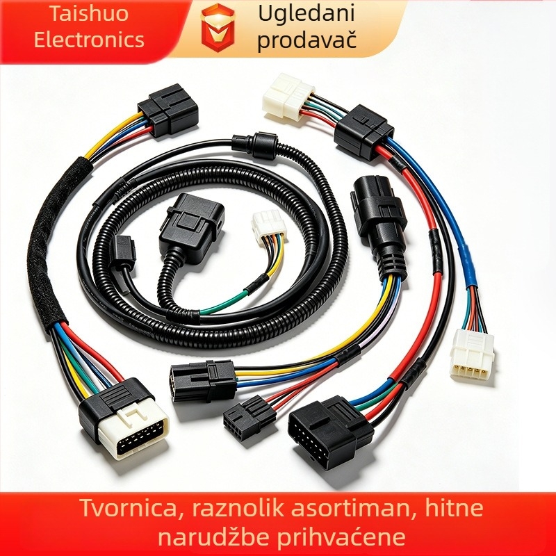 Prilagođeni kabel za terminalne spojeve s muškim i ženskim konektorima za primjenu nove energije