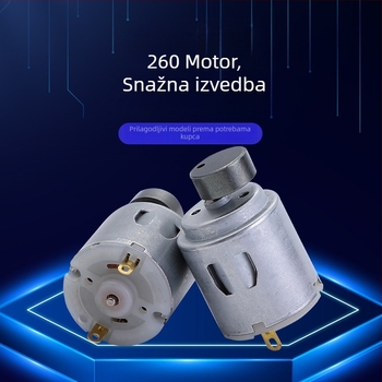 R260 Mikro DC motor s ekscentričnim kotačem – vibracijski motor za masažu vrata