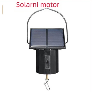 Solarni motor za vjetro-spinere i ukrasne zvončiće