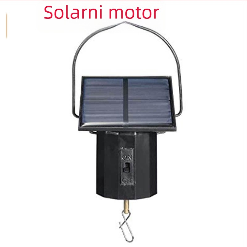 Solarni motor za vjetro-spinere i ukrasne zvončiće