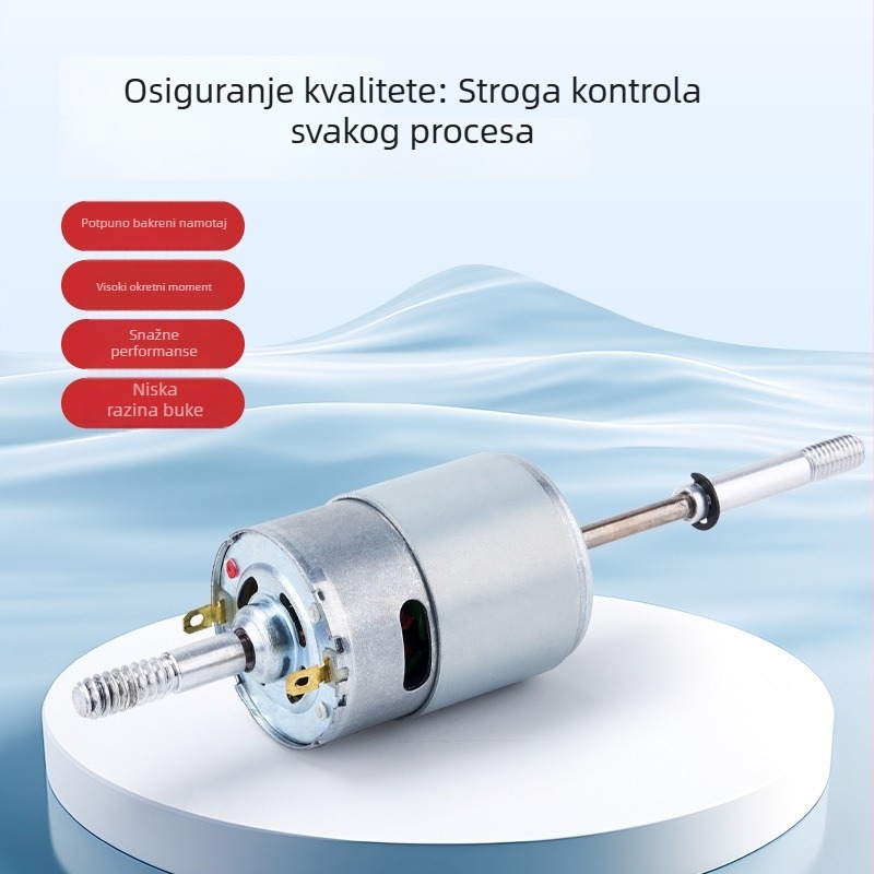 775/755 DC motor za male kućanske aparate — četkasti motor, ventilator motor 7.2/7.4/11.1/12/24V