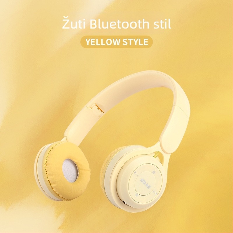 Y08 prijenosni sklopivi bežični headset s jakim basom, univerzalni Bluetooth