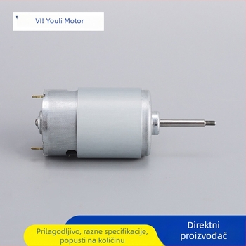RS555 DC četkasti motor, mikromotor za pametne zavjese, čišćenje kade i bazena