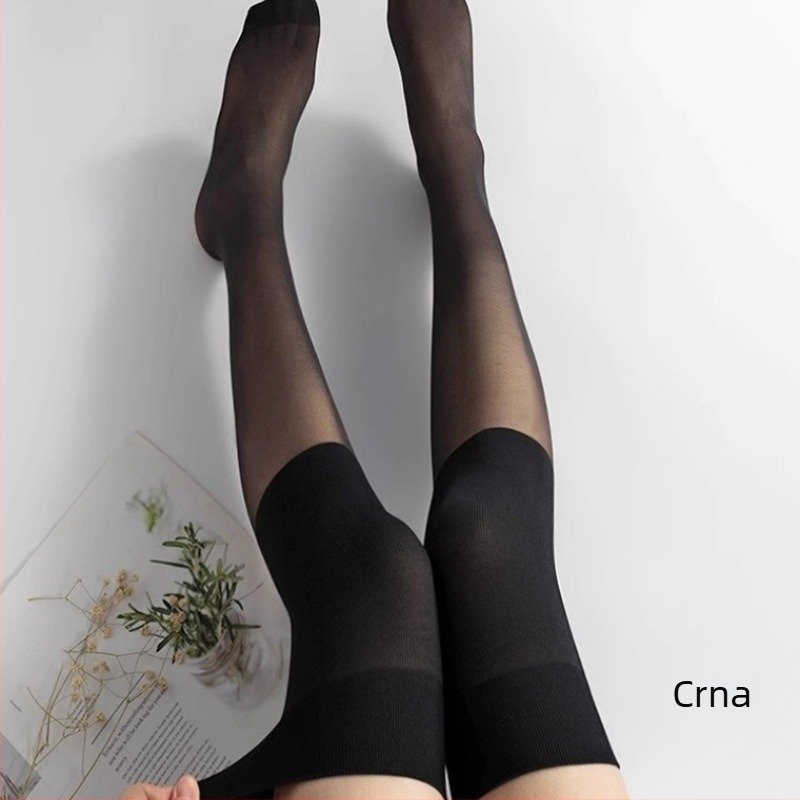Čarape do koljena od velur materijala, debeli za proljeće i ljeto, dugi, topli, anti-snag