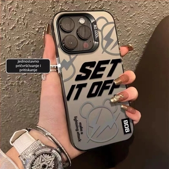 TPU kućište za iPhone 16 Pro Max/17, IMD laserski mat završetak, otporno na padove