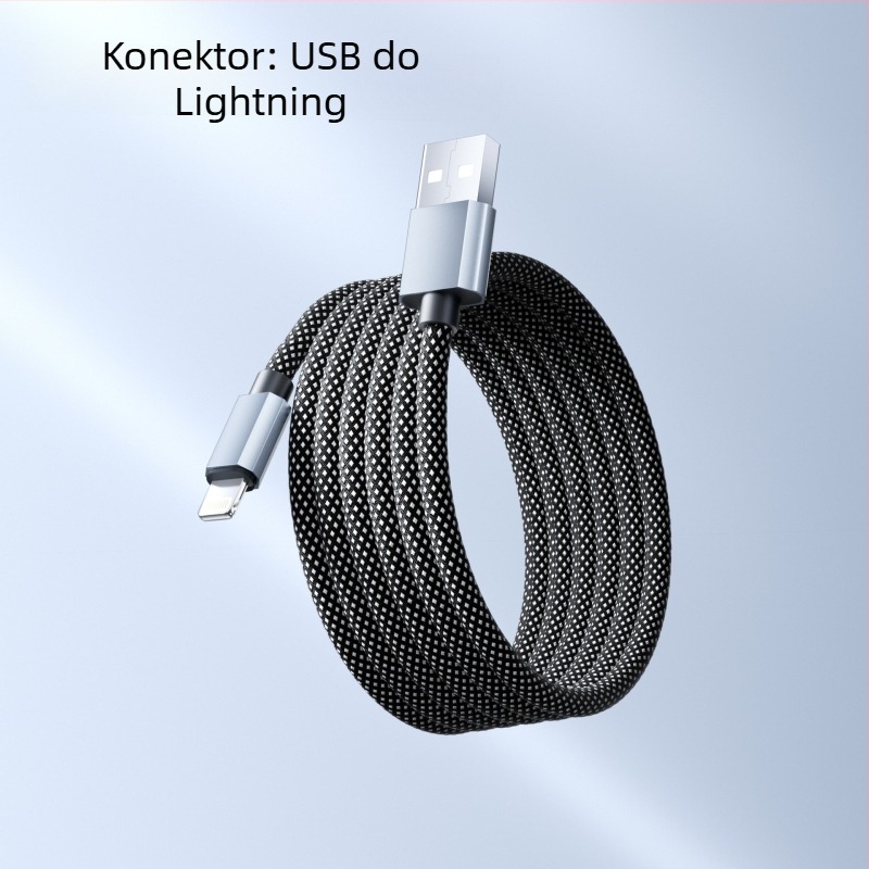 66W brzo punjenje magnetski pleteni kabel za prijenos podataka sa skladištem, za pametne telefone i tablete