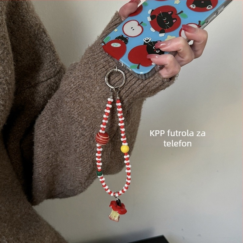 KPP Slatka Apple Cat kućište za iPhone 14, 16 Pro i 16 Pro Max, korejski stil — gravirana slika, mekani silikon, otpornost na pad