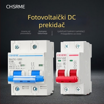 Kompaktni prekidač istosmjernog napajanja (DC) za fotonaponske sustave i baterijske priključke