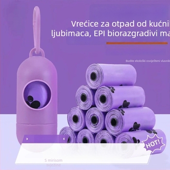 Biološki razgradljive vrećice za otpad ljubimaca, debele prijenosne vrećice za pse, EPI biološki otpad vrećice