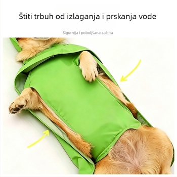 Psi kišni kaput s žabastim pončom – za male i srednje pse, vodootporan, potpuno pokriće tijela