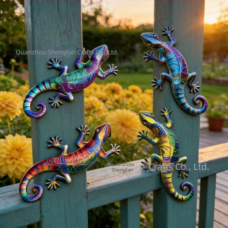 Akrilni gecko zidni dekor – za unutarnju i vanjsku upotrebu