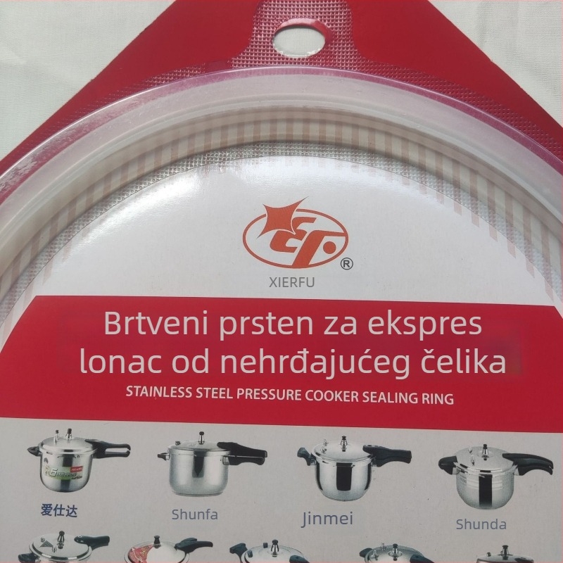 Brtveni prsten od nehrđajućeg čelika za lonac pod pritiskom, 24 cm