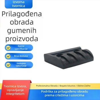 Prilagođena obrada fluor gume i silikonske gume, neobičnih oblika brtvila i gumenih dijelova