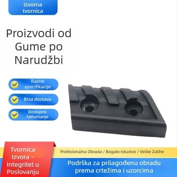 Prilagođena obrada fluor gume i silikonske gume, neobičnih oblika brtvila i gumenih dijelova